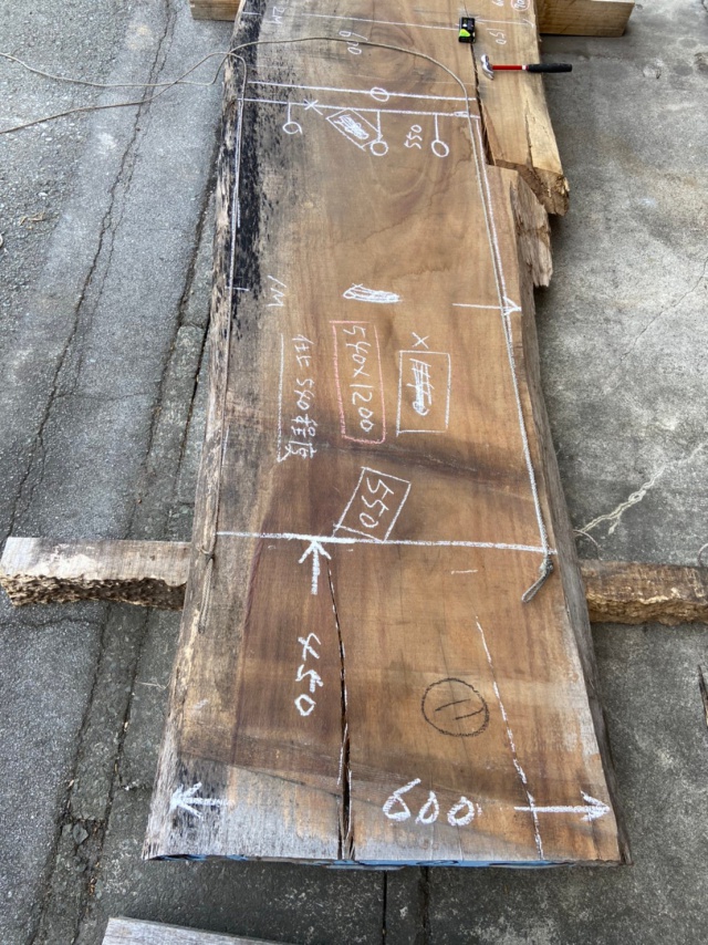 モンキーポッド　一枚板