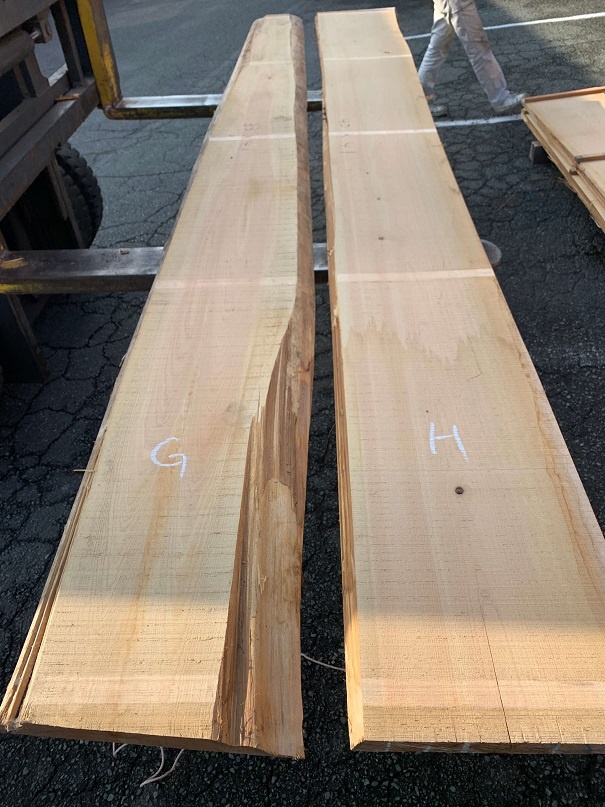 檜（ヒノキ）　無垢材