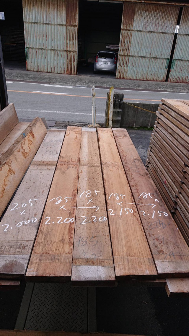 チーク　無垢材