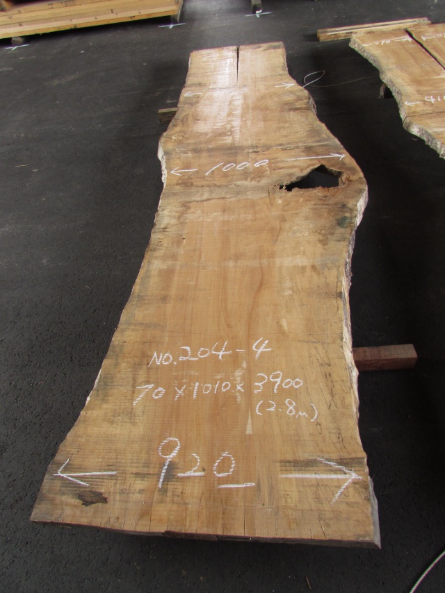 ハードメープル　一枚板