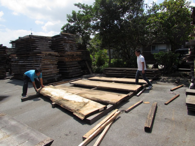 ハードメープル　一枚板