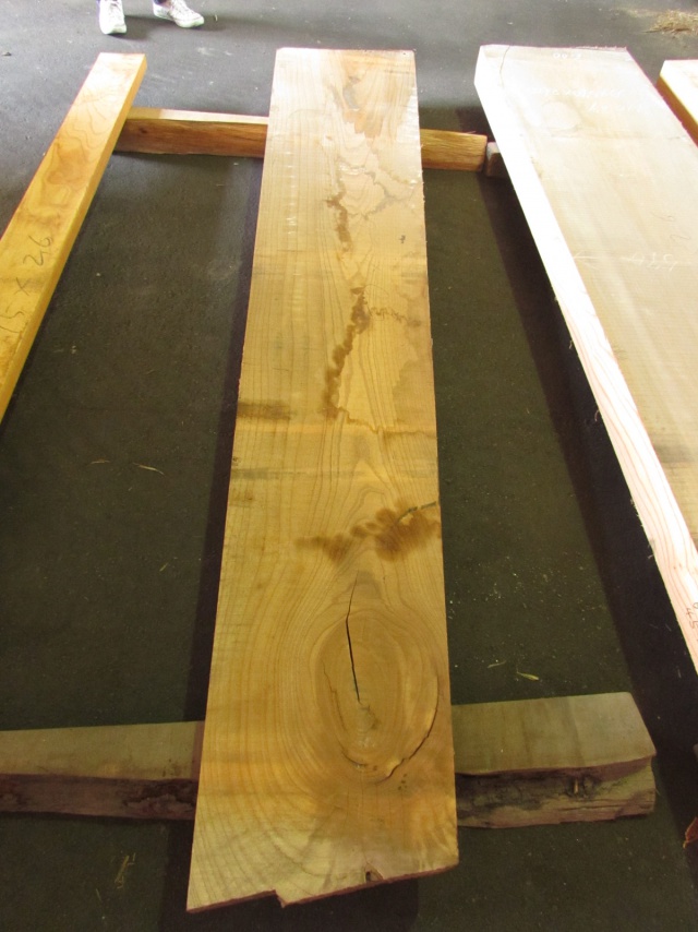 栴檀（センダン）　一枚板