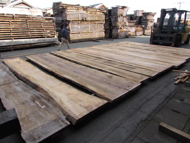 ゼブラノ　一枚板