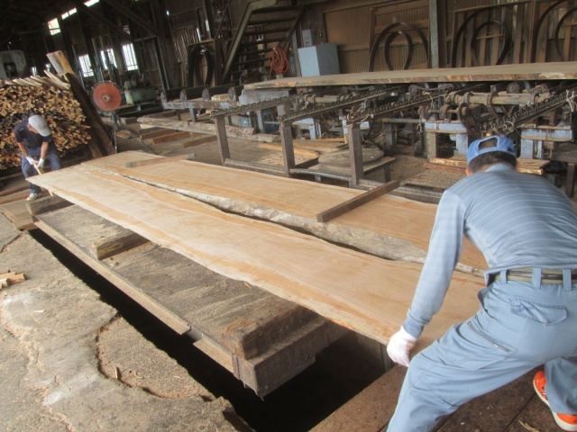 ウエンジ　無垢材