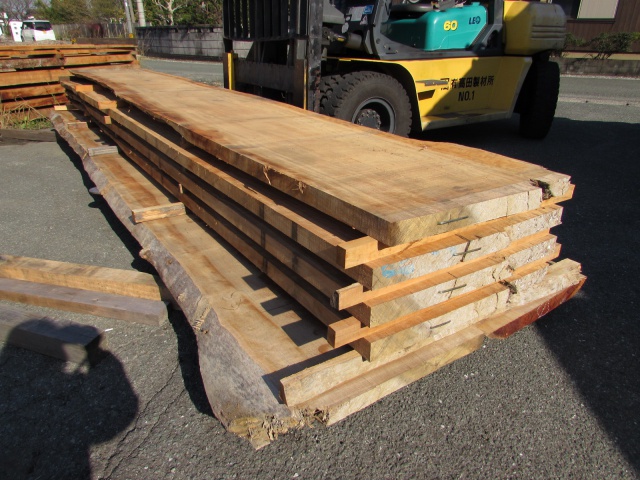 ウエンジ　無垢材