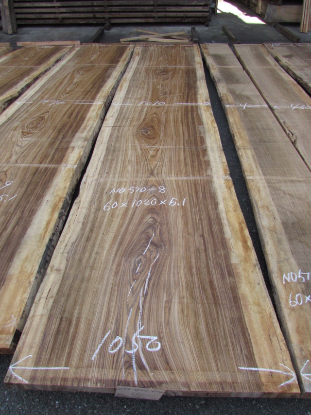 ゼブラノ　一枚板