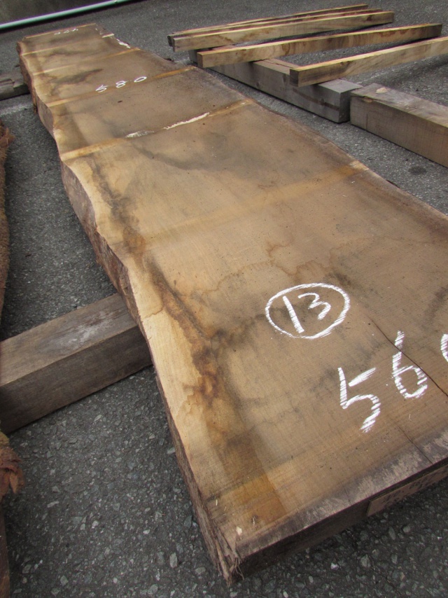 山桜（ヤマザクラ）　一枚板