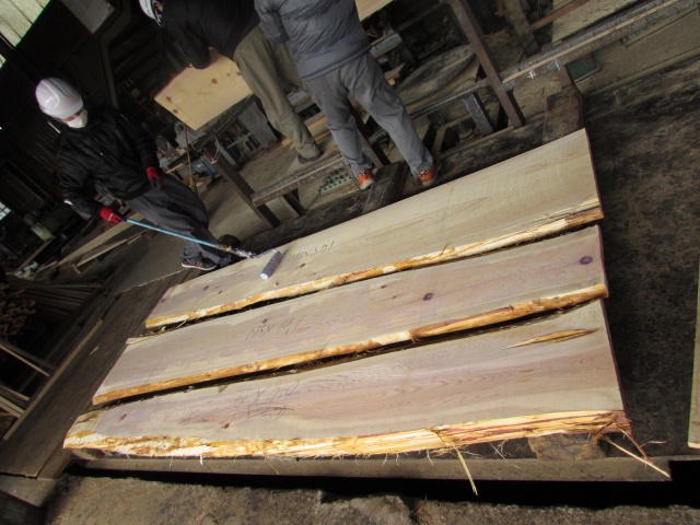 木曽檜（キソヒノキ）　無垢材