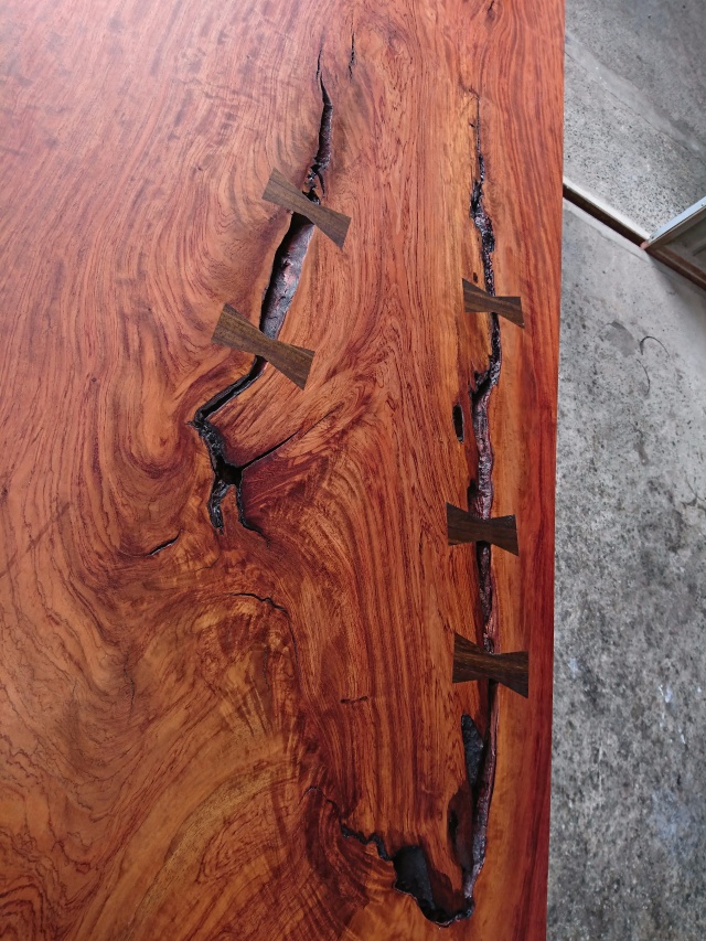 ブビンガ　一枚板