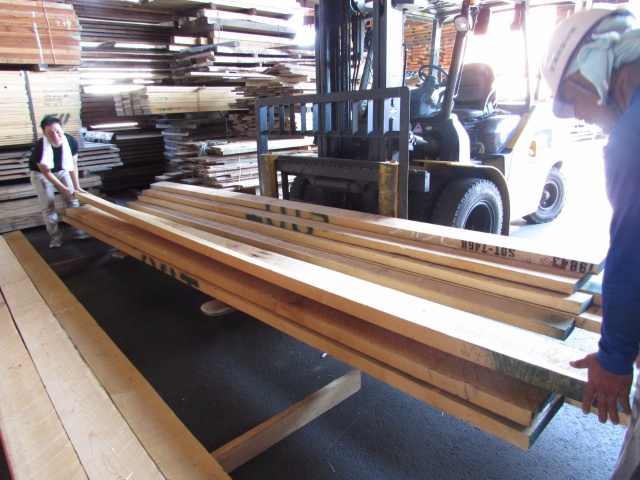 ハードメープル　無垢材