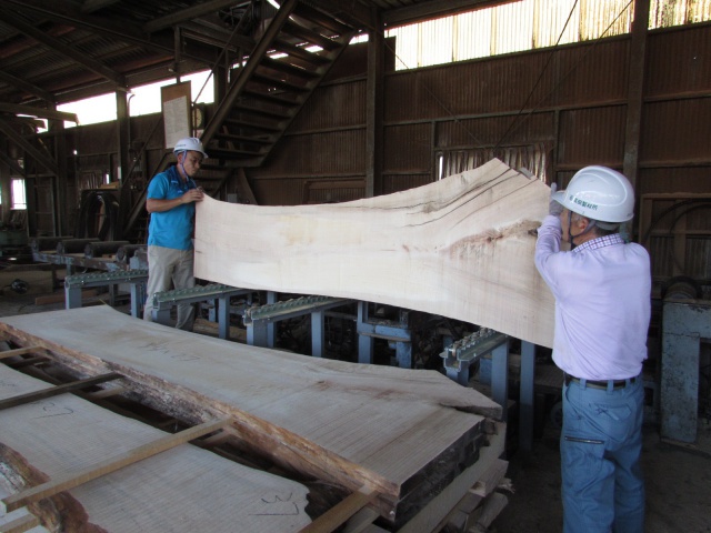 楓（カエデ）　無垢材