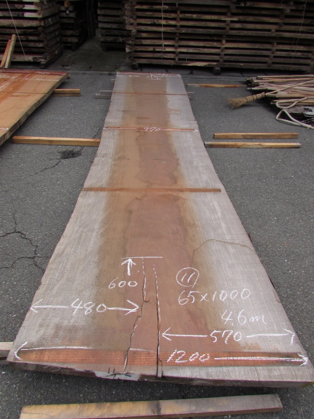 アフリカンマホガニー　一枚板