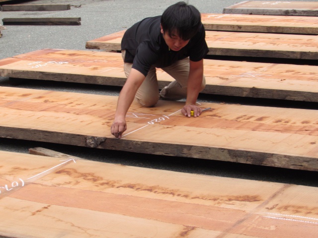 アフリカンマホガニー　一枚板