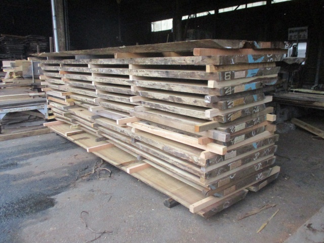 ウエンジ　無垢材