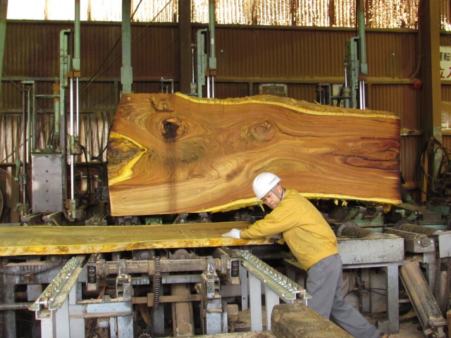 黄蘗（キハダ）　無垢材