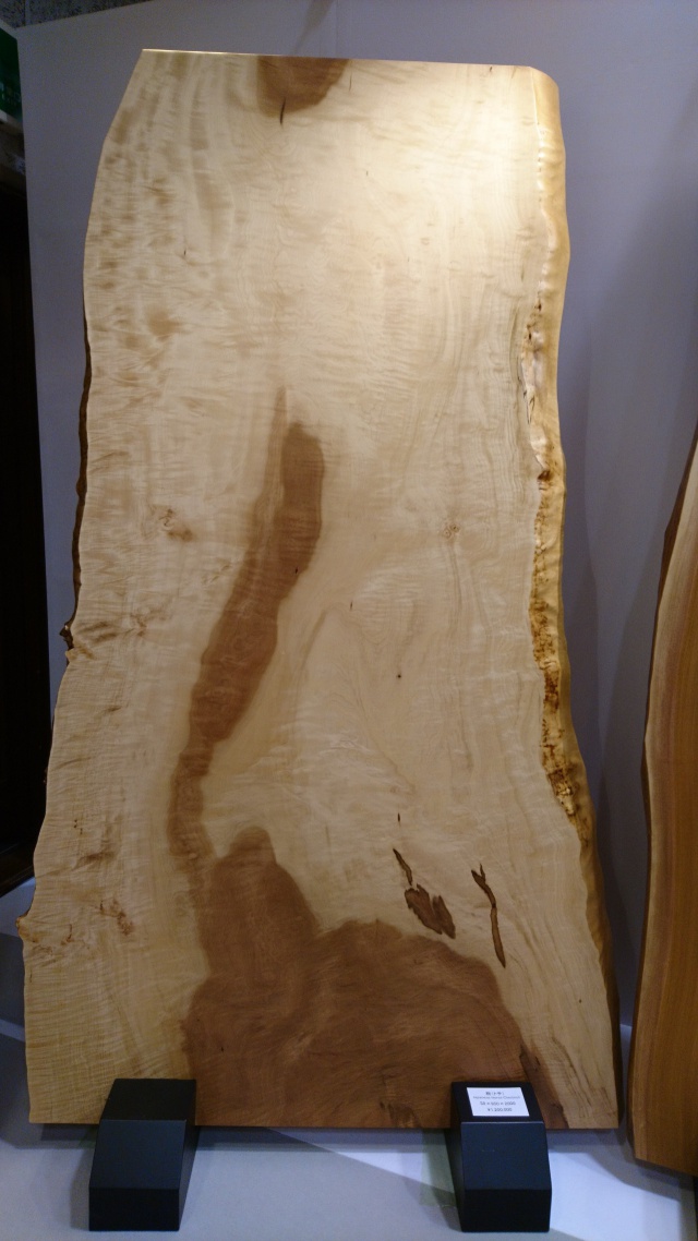 栃（トチ）　一枚板