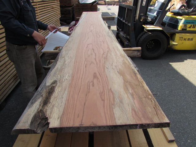 エビアラ　一枚板