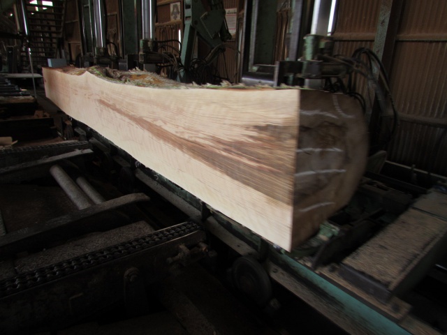 水目（ミズメ）　無垢材