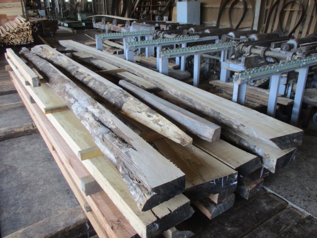 一位樫（イチイカシ）　無垢材