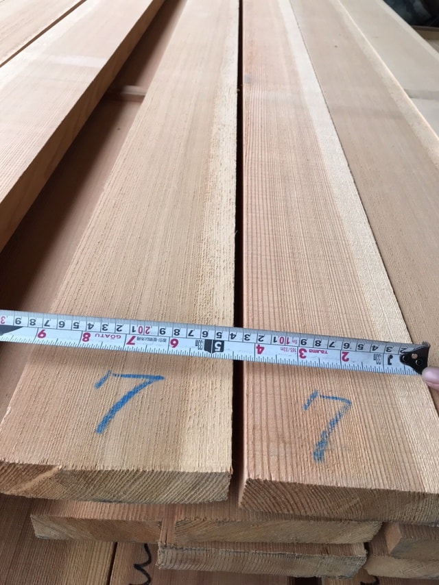 吉野杉（ヨシノスギ）　無垢材