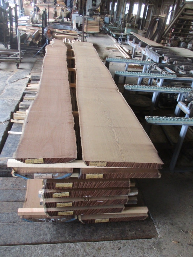 ウエンジ　無垢材