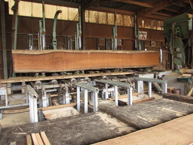 ウエンジ　無垢材