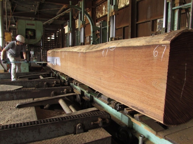 ウエンジ　無垢材