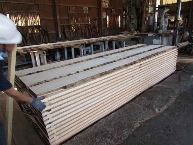 スプルース　無垢材