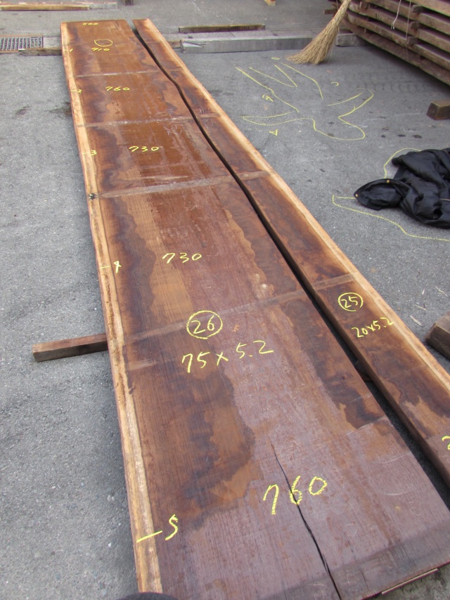 ウエンジ 一枚板