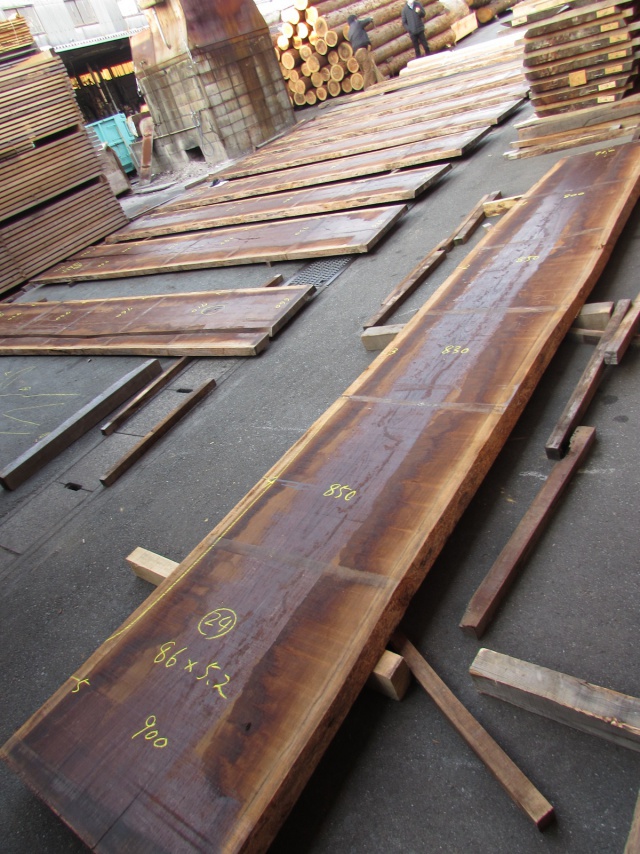 ウエンジ 一枚板