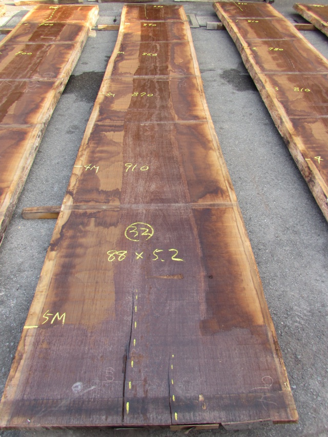 ウエンジ 一枚板