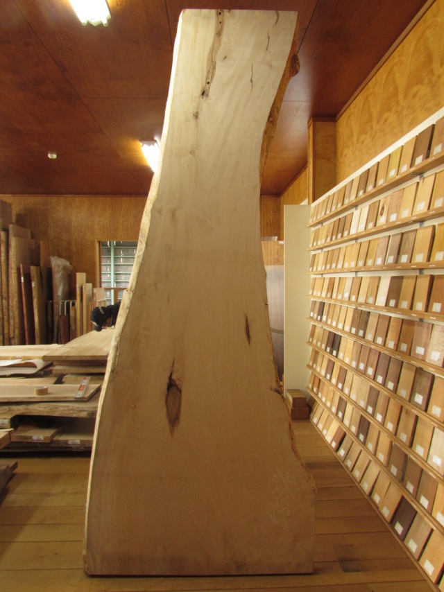 栃（トチ）　一枚板