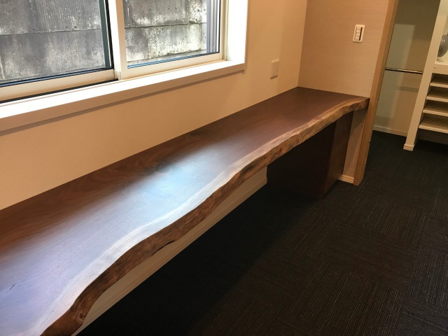 ウォールナット 一枚板