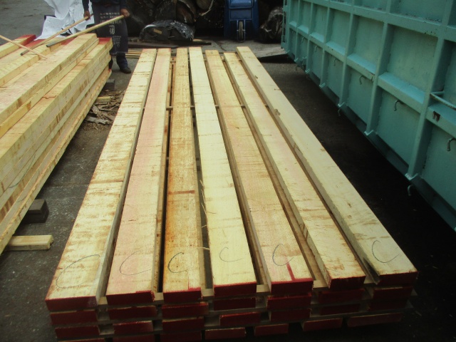 米檜葉（ベイヒバ）　無垢材