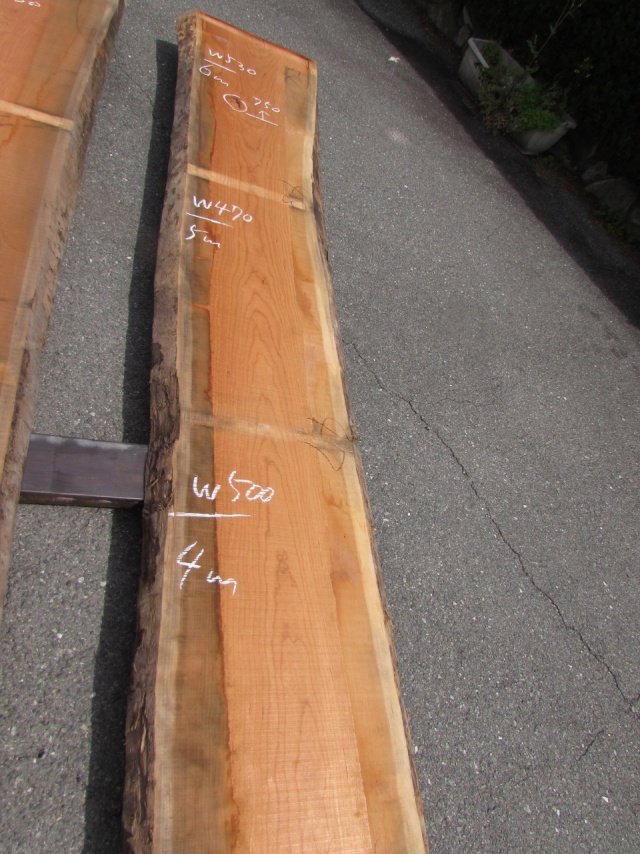 チェリー　一枚板