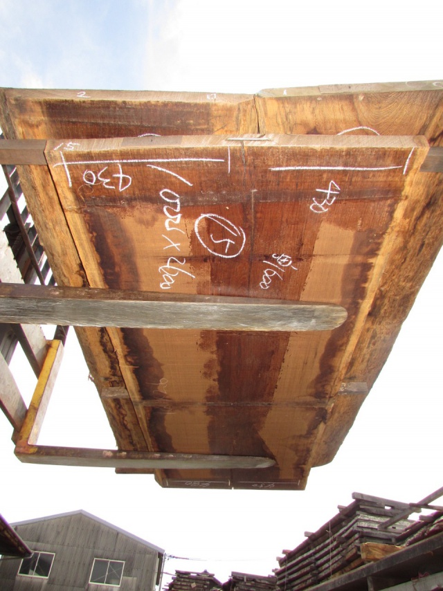 ウエンジ　無垢材