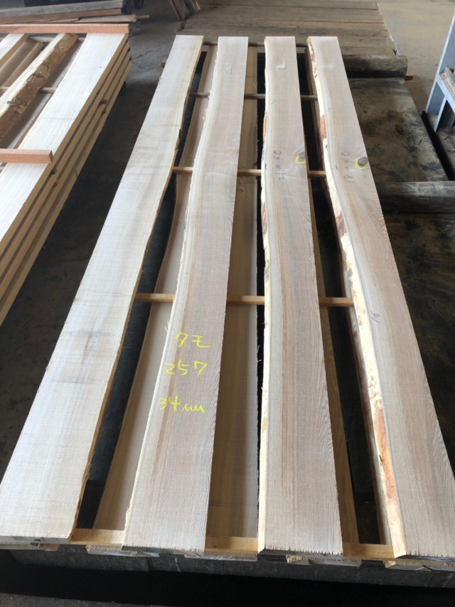 タモ　無垢材