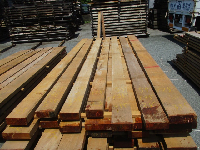 チーク　無垢材