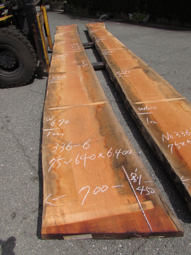 チェリー　一枚板