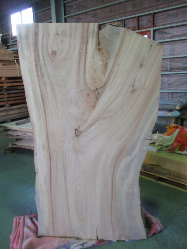 楠（クス）　一枚板