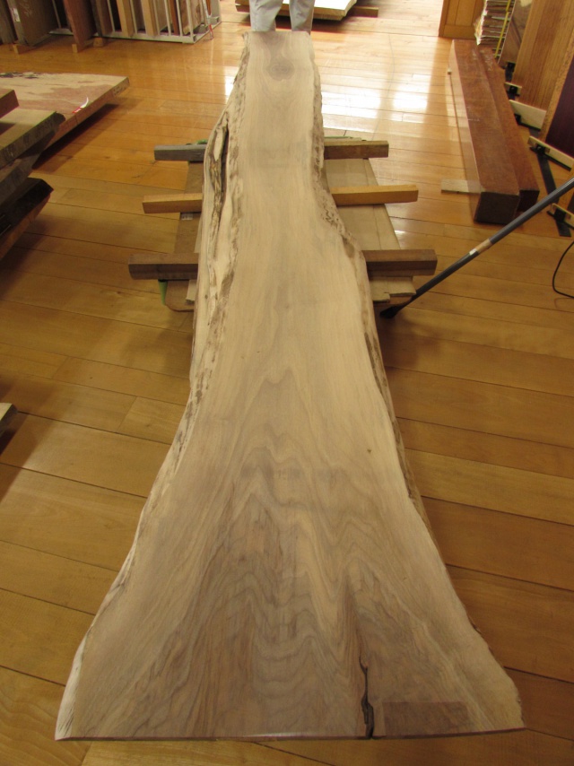 ウォールナット　一枚板