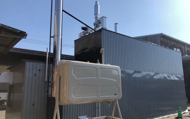 蒸気式木材乾燥機