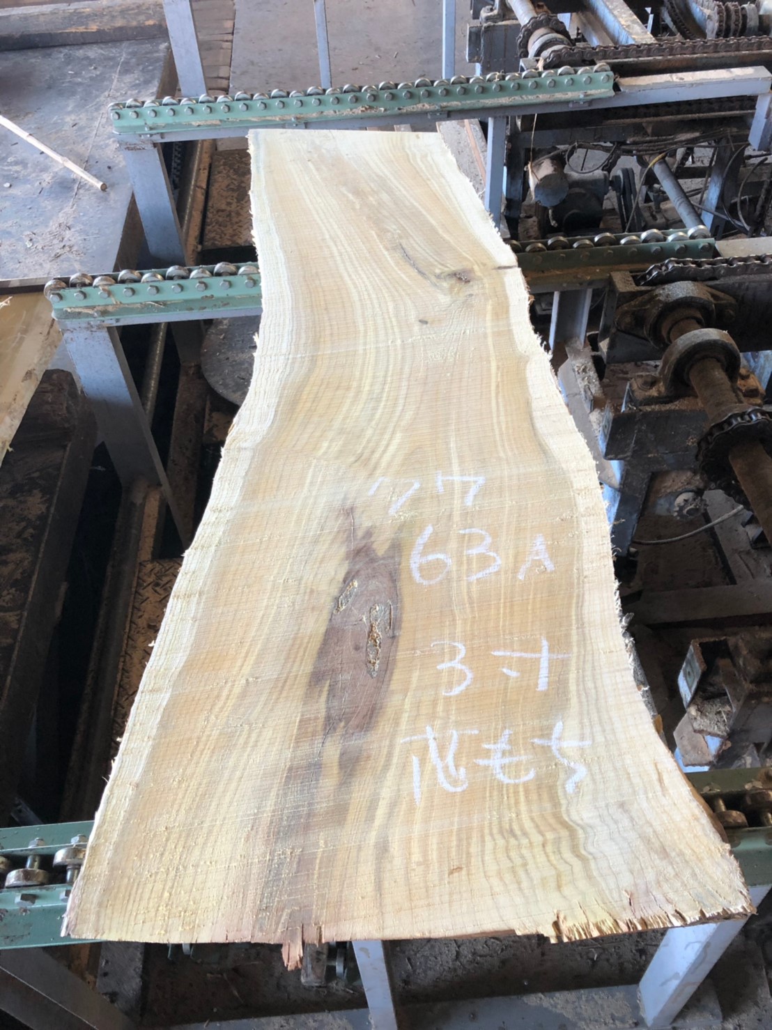 桑（クワ）　無垢材