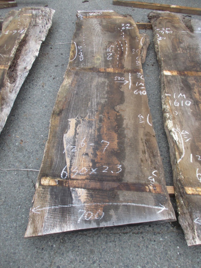 胡桃（クルミ）　一枚板