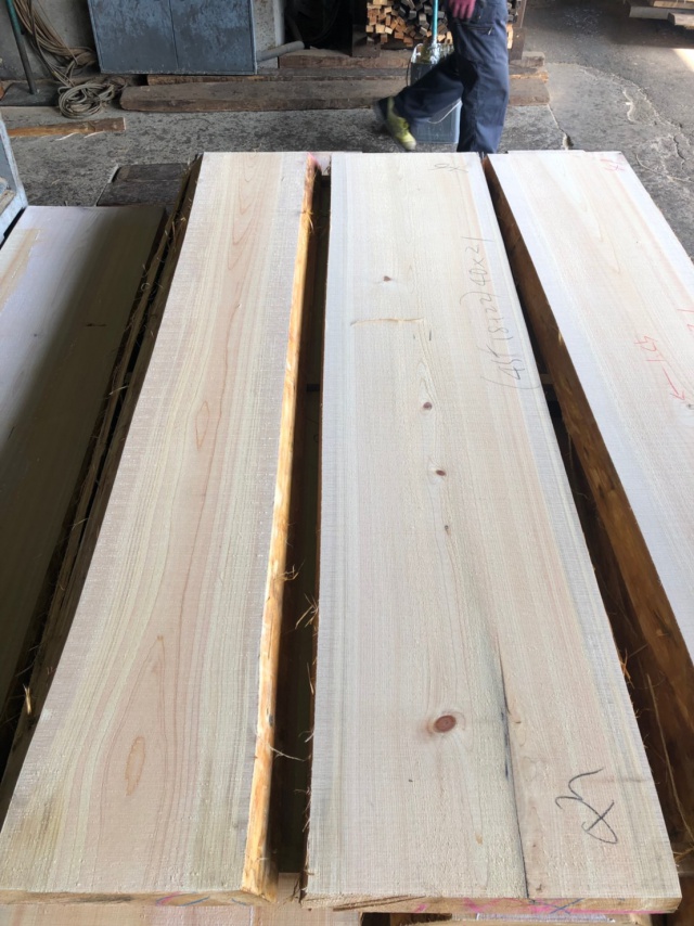 檜（ヒノキ）　無垢材