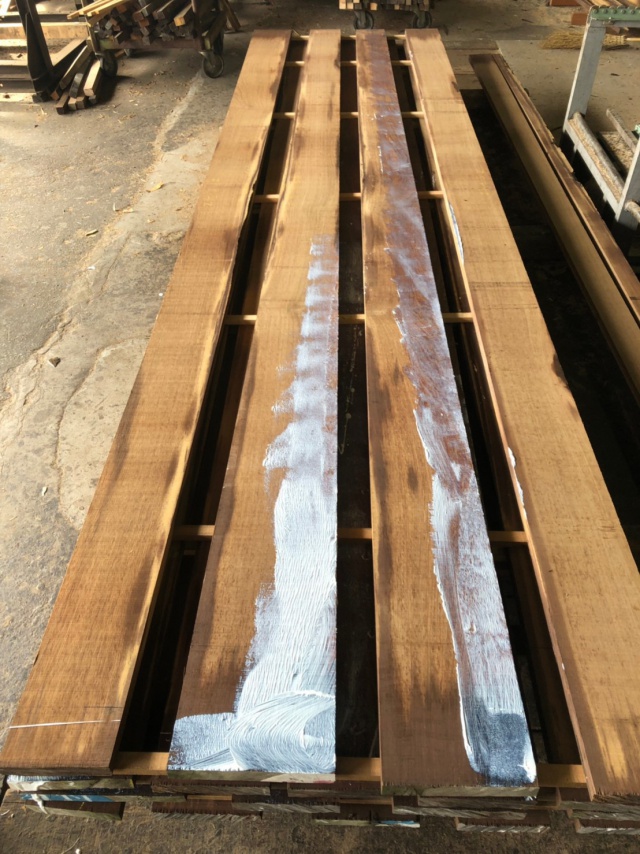 ウエンジ　無垢材