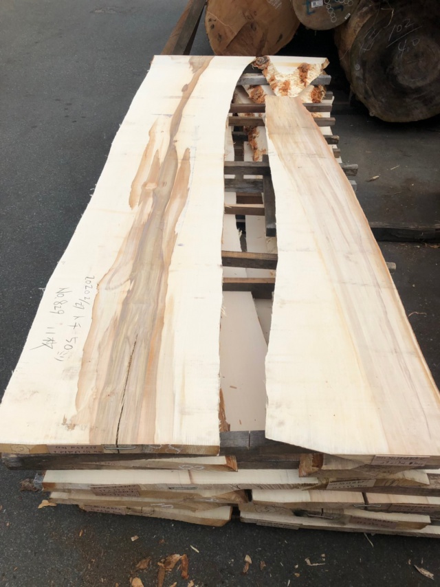 栃（トチ）　無垢材