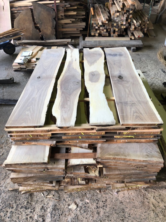 胡桃（クルミ）　無垢材