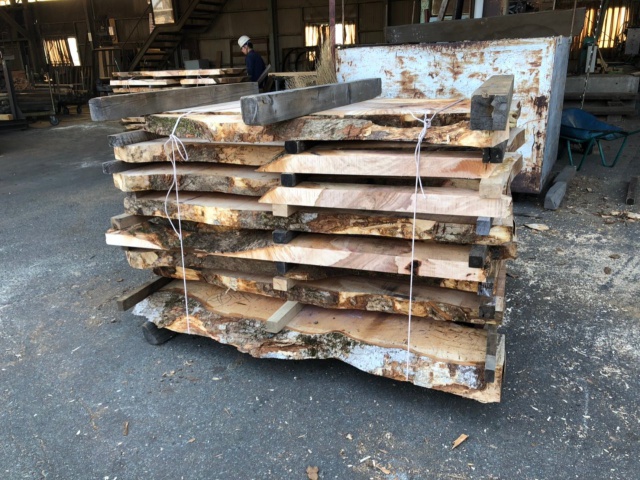 楓（カエデ）　無垢材