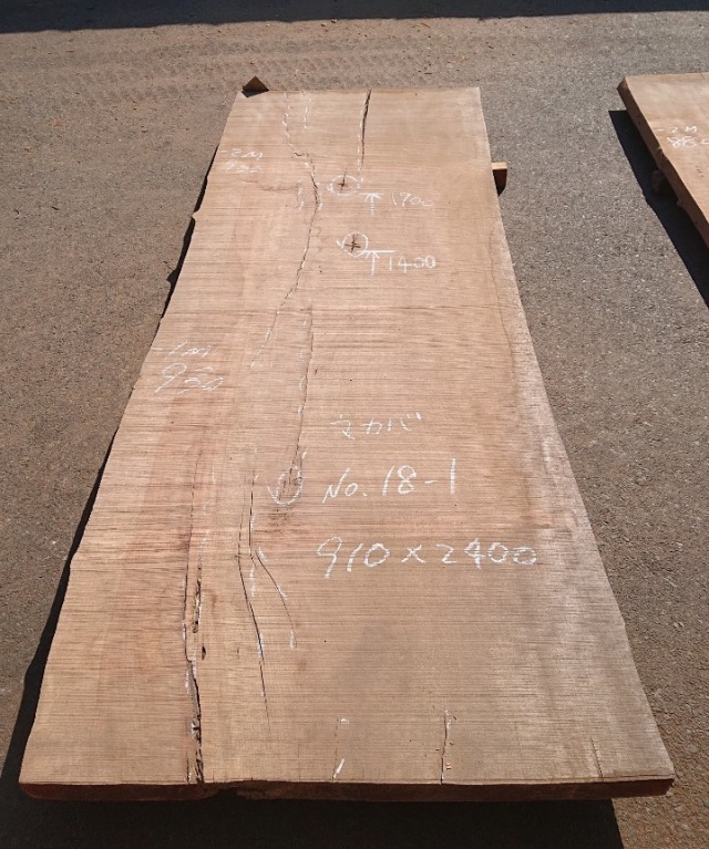 樺(カバ) 一枚板天板